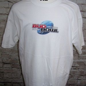 NEW in Bag Budweiser Bud Bowl 2006 T shirt Tshirt